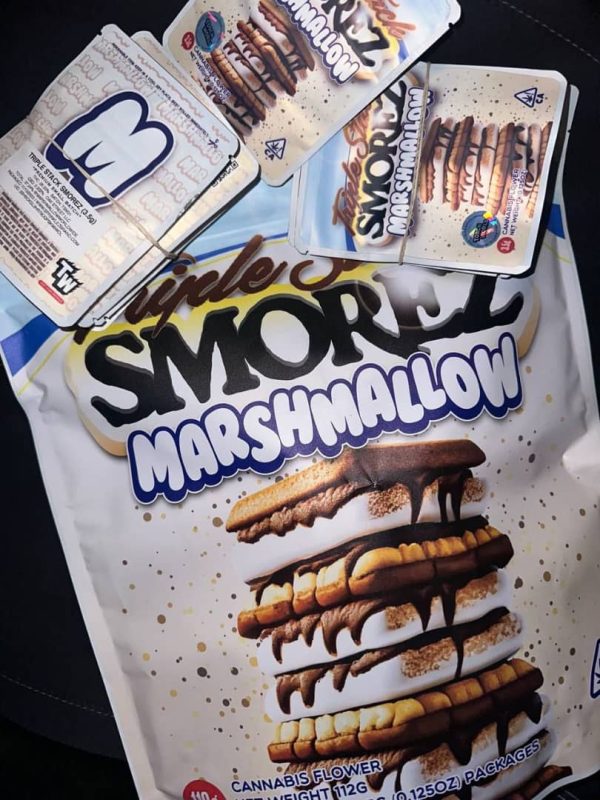 Marshmallow tripple stack smorez