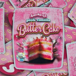 Pink Vanilla Butter Cake